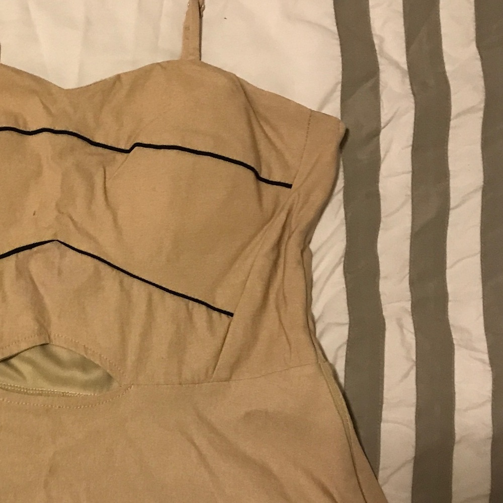 POINT Cutout Fit & Flare Dress - Picture 2 of 8